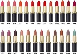 L'Oréal Paris Color Riche Matte Lippenstift - 344 Retro Red -Maquillage Cosmetics 1200x841 3