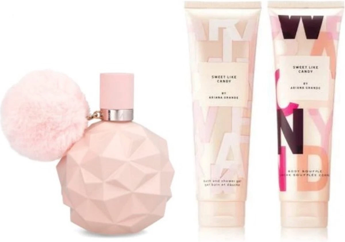 Ariana Grande Sweet Like Candy Eau De Parfum (edp) 100 Ml + Sg 100 Ml + Body Souffle 100 Ml 4 Ariana Grande Sweet Like Candy Eau De Parfum (edp) 100 Ml + Sg 100 Ml + Body Souffle 100 Ml – Image 2