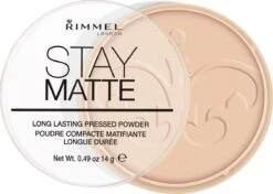 Rimmel London Stay Matte Pressed Powder - 003 Peach Glow -Maquillage Cosmetics 1200x853