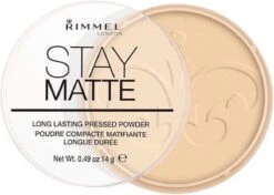 Rimmel London Stay Matte Pressed Powder - 001 Transparent - Powder 38 Rimmel London Stay Matte Pressed Powder - 001 Transparent - Powder -Maquillage Cosmetics 1200x854 3
