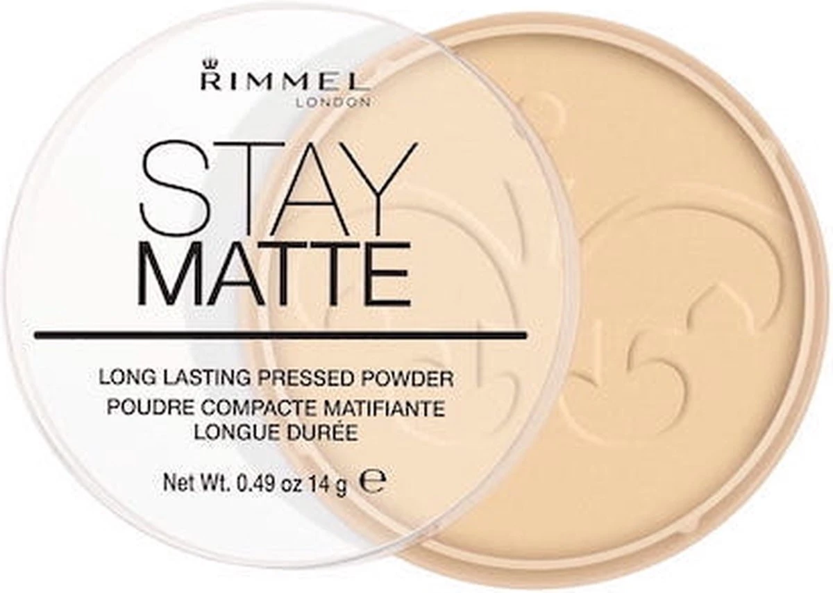 Rimmel London Stay Matte Pressed Powder - 001 Transparent - Powder 20 Rimmel London Stay Matte Pressed Powder - 001 Transparent - Powder – Image 18