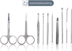 NCPS Professionele Manicure Set / Pedicure Set | 26-Delig | Opbergetui | Reisset | Nagelschaar | Nagelknipper | Nagelverzorging | Voor Mannen En Vrouwen | Zwart -Maquillage Cosmetics 1200x861 2