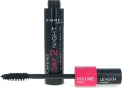 Rimmel London Day2Night 2-in-1 Mascara Voor Een Dag- En Avondlook - 001 Black -Maquillage Cosmetics 1200x867 1