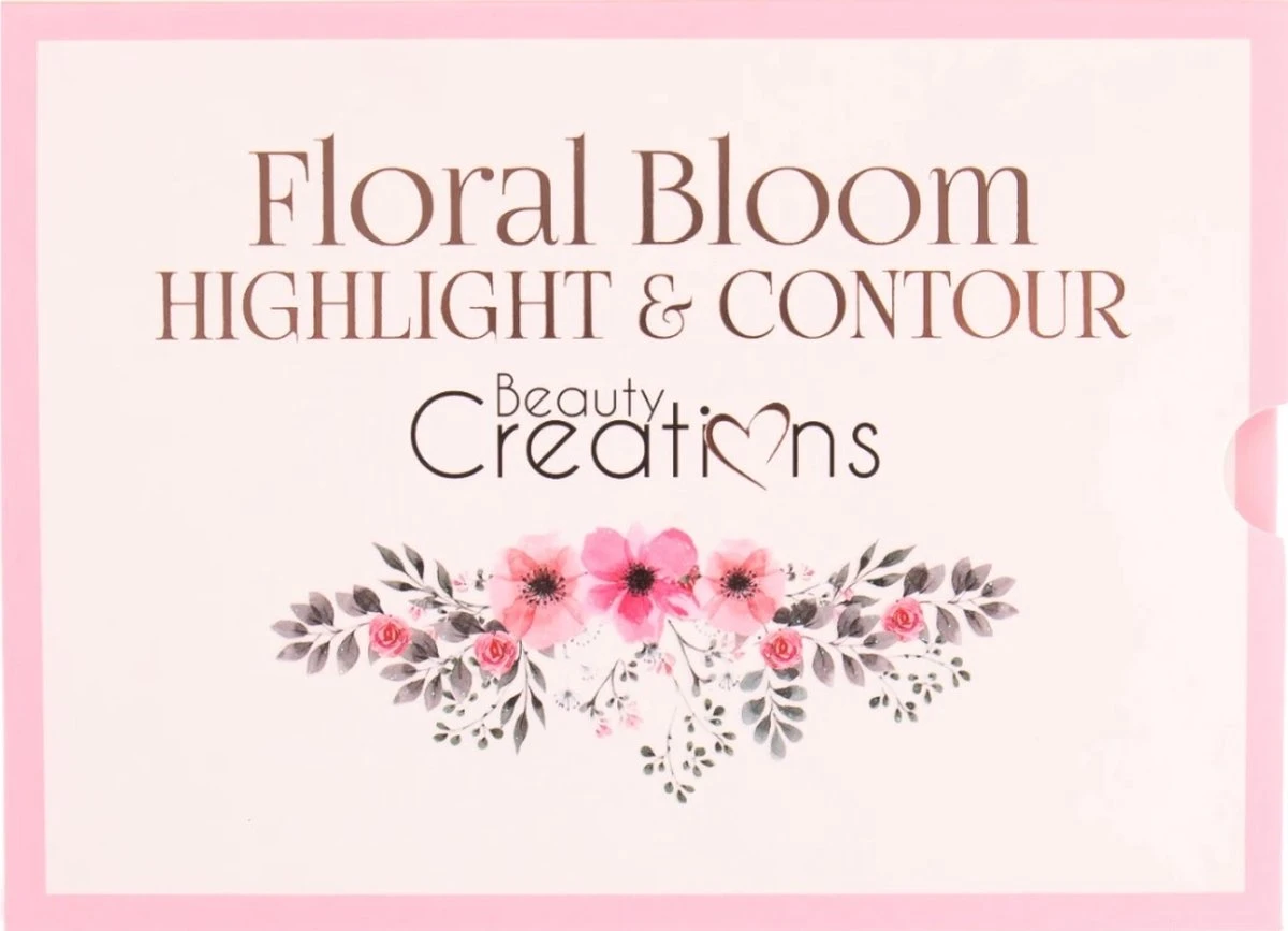Beauty Creations Floral Bloom Highlight & Contour Palette 4 Beauty Creations Floral Bloom Highlight & Contour Palette – Image 2