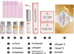 Merkloos Upgraded Wimper Lifting Set - Lash Lift Kit- Extra Uitgebreide Editie - 45 Delig -Maquillage Cosmetics 1200x874 2