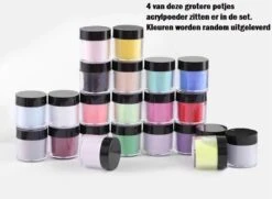 Royala - Acrylnagels Starters Pakket Large|L| 125 Delig | 94 Colors | Acryl Nagels Set | Acryl Starter Kit | Nail Art Pakket | 500 Franse Nageltips | Manicure Set Voor Nail Art Kit | Nagel Decoratie | Acryl Poeder | Acryl Vloeistof | Monomeer -Maquillage Cosmetics 1200x878 6