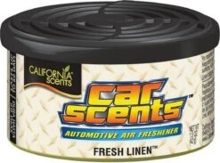 California Scents Luchtverfrisser Blik Fresh Linen - Autogeurtje -Maquillage Cosmetics 1200x887 8