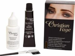 Christian Faye Wenkbrauw- En Wimperverfkit - Donkerbruin -Maquillage Cosmetics 1200x896 2