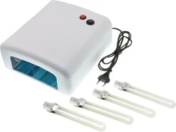 Merkloos Nageldroger UV-lamp 36 Watt - Lamp Nagels - Gellak - Gelnagels - Gel Nagellak Droger - Nagellamp - Nagel Lamp - Wit -Maquillage Cosmetics 1200x904 3