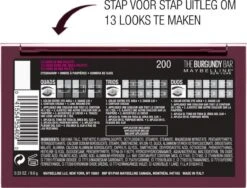 Maybelline The Burgundy Bar Oogschaduw En Highlighter Palette – Limited Edition -Maquillage Cosmetics 1200x911 5