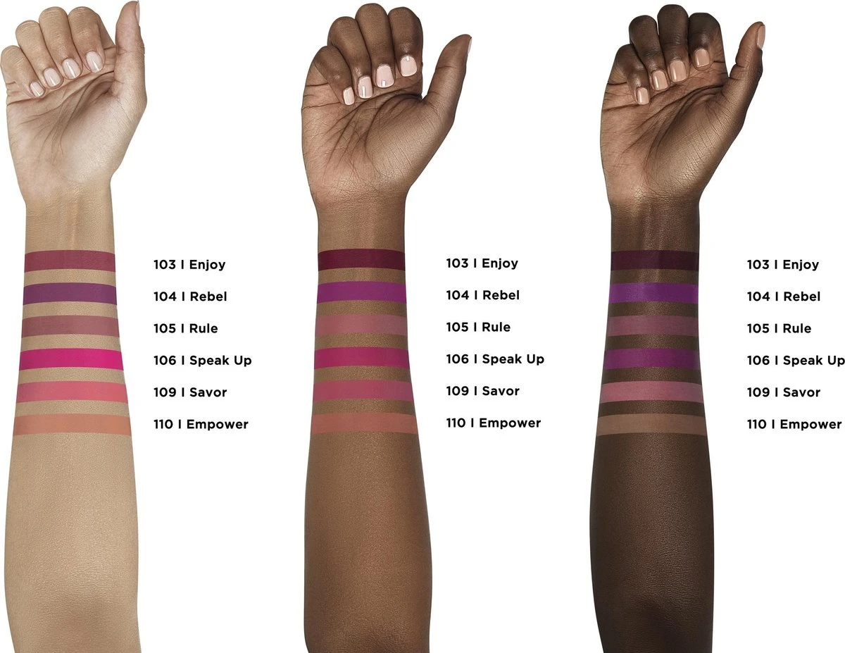 L'Oréal Paris Rouge Signature Lippenstift - 104 I Rebel - Paars - Matte Vloeibare Lipstick 8 L'Oréal Paris Rouge Signature Lippenstift - 104 I Rebel - Paars - Matte Vloeibare Lipstick – Image 6