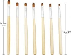 Kunstnagel Penselen Set - Acryl - Gel - Polygel - Gellak - Hoge Kwaliteit - 7 Maten - Kwast - Nepnagels - Gratis Verzenden -Maquillage Cosmetics 1200x934 3