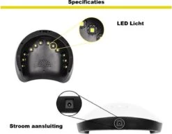 Gellak Starterspakket - Gellak - Gelnagel Kit - UV Lamp 36W - LED - Manicure Set - 12 Kleuren Gel Polish - Nail Art - Nagellamp - Nagelboor - Nageldroger - Nagellak -Maquillage Cosmetics 1200x937 3