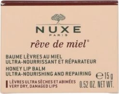 Nuxe Rêve De Miel Ultra-Nourishing And Repairing Lippenbalsem - 15 Ml -Maquillage Cosmetics 1200x948 1