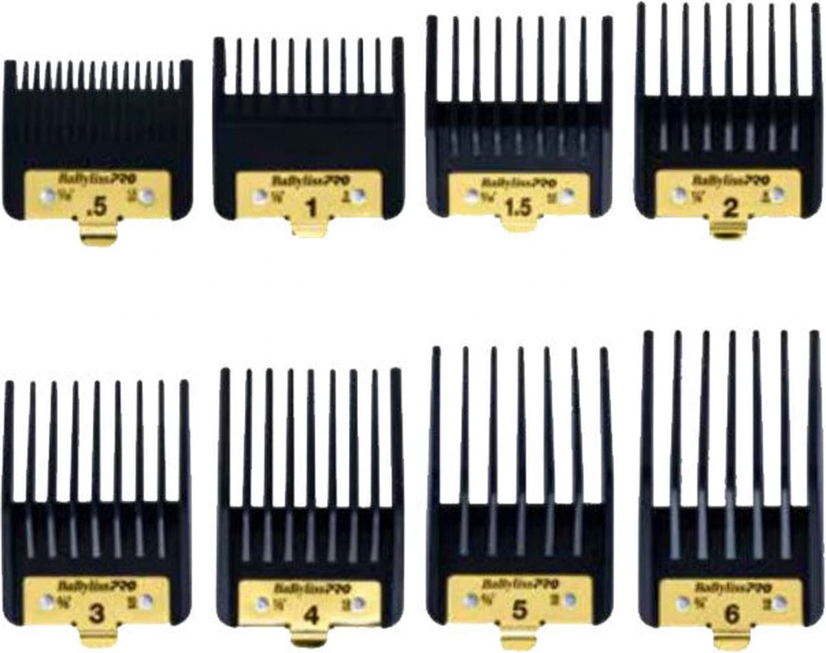 Babyliss PRO 4Artists Premium Clipper Guards 8st. 3 Babyliss PRO 4Artists Premium Clipper Guards 8st.
