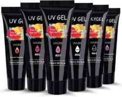 Gelnagels Set | Polygel Kit | Nepnagels | Gellak Set | Nail Art Pakket | 15Ml Kleuren Builder Gel | Crystal Gel | UV Gel | Manicure Set | Gel Nagellak Nagel Decoratie | 6W UV Lamp | Starterspakket | Nail Care | Nagelstad -Maquillage Cosmetics 1200x956 4