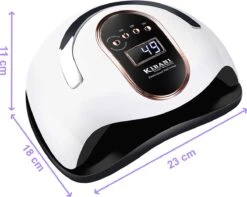 Kibani Nagellamp - Nagellamp Voor Gellak - Gellak Starterspakket - Gellak Lamp - Nagellamp Voor Gel Nagellak - Nagellak - Nageldroger -Maquillage Cosmetics 1200x958 3