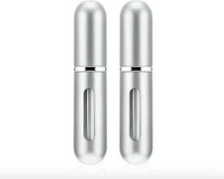 Navulbaar Parfum Flesje -Mini Parfumflesje -Hervulbaar Parfumflesje - Hervulbare Verstuiver - Zilver - Aluminium - Spray -Maquillage Cosmetics 1200x959 7