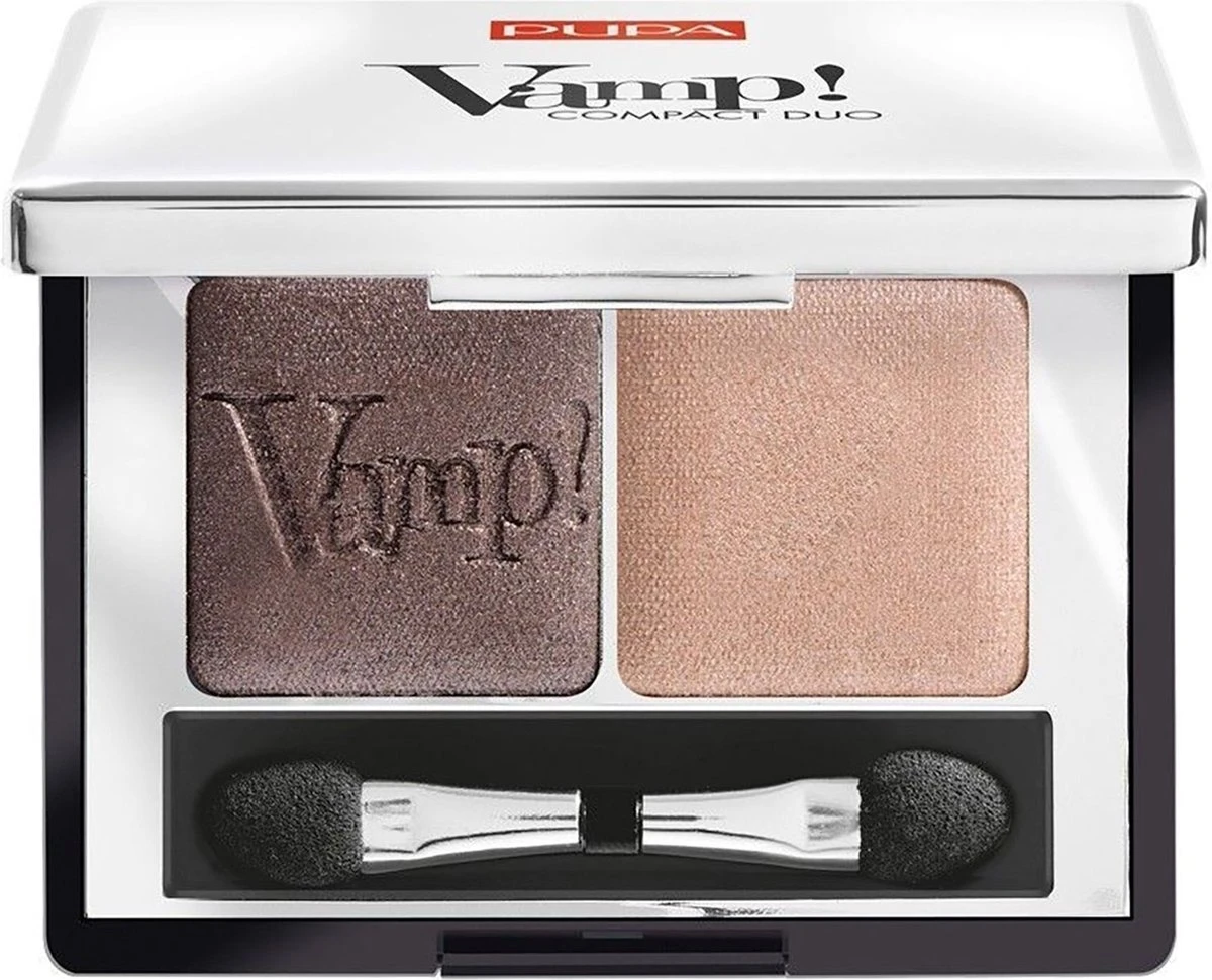 PUPA Vamp! Compact Duo Oogschaduw-004 Bronze Amber_#856c68_#d2a997 3 PUPA Vamp! Compact Duo Oogschaduw-004 Bronze Amber_#856c68_#d2a997