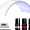 Starterspakket Gellak - MEANAIL - UV LED Lamp - Nude/rood - Peel Off Gel Nagellak -Maquillage Cosmetics 1200x971 7