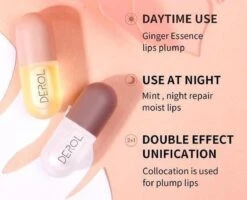 2 Stuks DAG En Nacht Lip Plumpers | Natuurlijke Lip Plumpers | 50% Vollere Lippen In 2 Min | Lip Filler | Lipgloss | Lip Maximizer | Cadeautip | In Een Schattige Cadeauverpakking! -Maquillage Cosmetics 1200x972 1