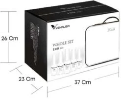 Venalisa 120 Set | 12ml Per Stuk | Professionele Set | Gellak Nagellak | Inclusief Koffer | Polygel | Polygel Kleuren | Polygel Nagels | Polygel Kit -Maquillage Cosmetics 1200x984 3
