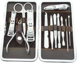12-delige Luxe Manicureset Ncl Etui Nagelset - Nagelverzorging Set - Reisset - Manicure Set & Pedicur -Nagelverzorging Set -Maquillage Cosmetics 1200x984 5