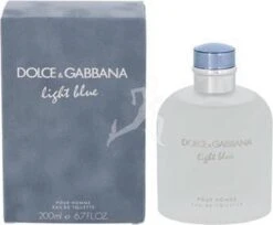 Dolce & Gabbana Light Blue Pour Homme 200 Ml - Eau De Toilette - Herenparfum -Maquillage Cosmetics 1200x990 4