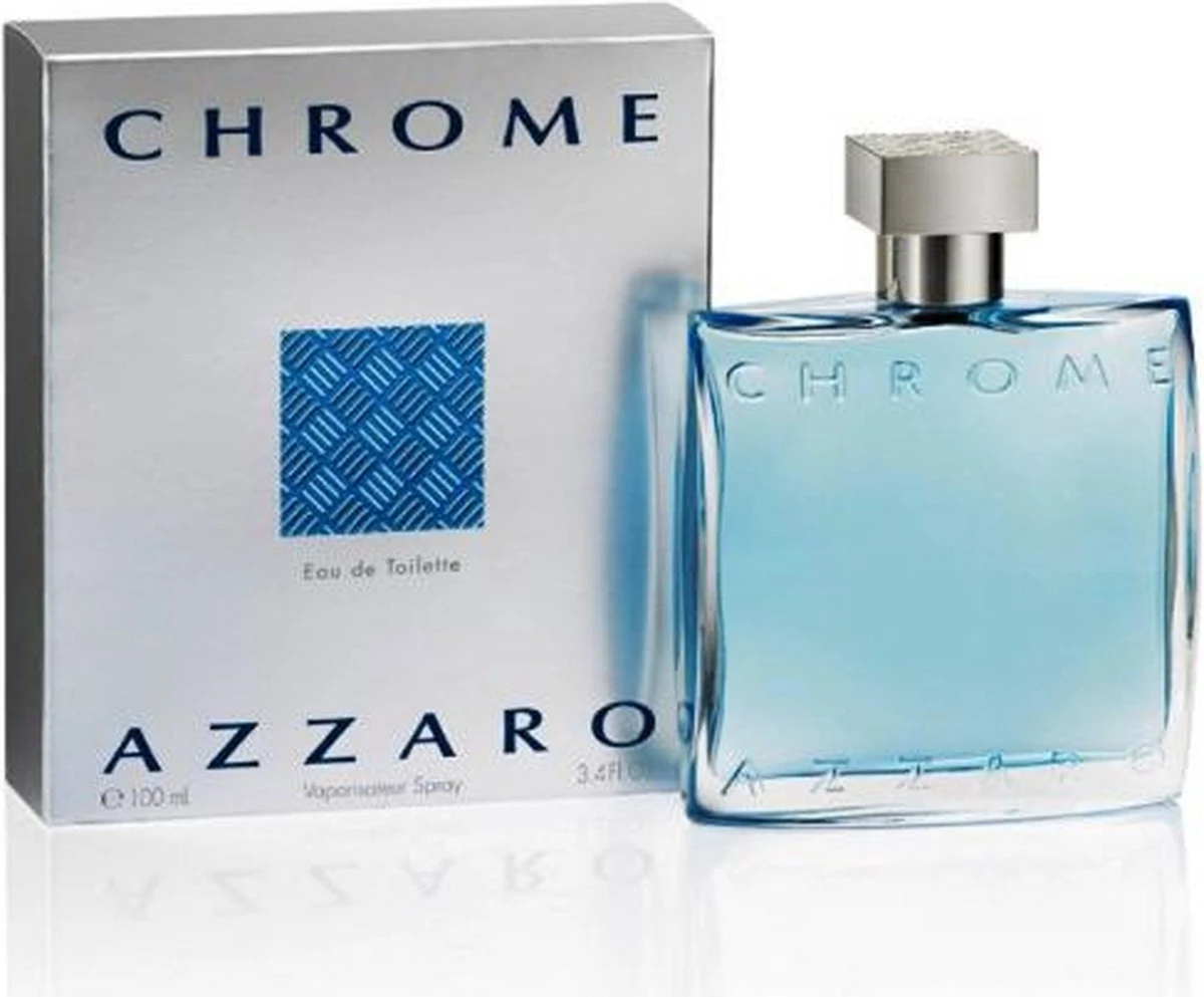 Azzaro Chrome 100 Ml - Eau De Toilette - Herenparfum 4 Azzaro Chrome 100 Ml - Eau De Toilette - Herenparfum – Image 2