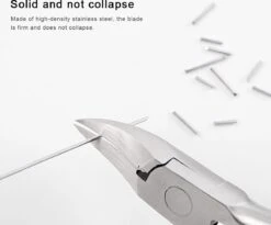 IGOODS Nagelriem Knipper - Professionele Teennagelknipper Cutter Tang - RVS - Zwart - Dikke Nagels Tool Gesneden Nagel - Teen Trimmer -Maquillage Cosmetics 1200x998 6