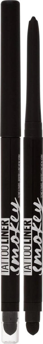 Maybelline Tattoo Liner Smokey Gel Pencil Eyeliner Zwart - Waterproof 8 Maybelline Tattoo Liner Smokey Gel Pencil Eyeliner Zwart - Waterproof – Image 6