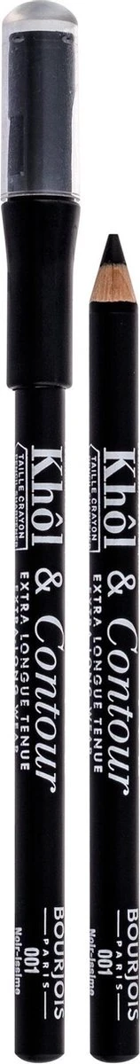Bourjois Eye Liner Khol Contour Oogpotlood - 001 Black 11 Bourjois Eye Liner Khol Contour Oogpotlood - 001 Black – Image 9