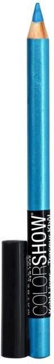 Maybelline Color Show Khol Liner - 210 Turquoise Flash - Blauw - Oogpotlood 5 Maybelline Color Show Khol Liner - 210 Turquoise Flash - Blauw - Oogpotlood – Image 3