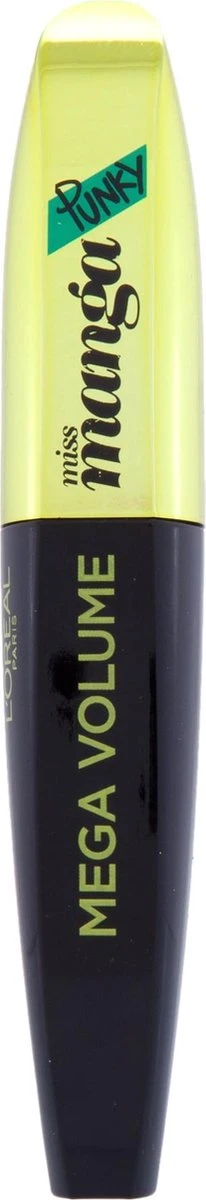 L'Oréal Mega Volume Miss Manga Punky Mascara - Green 6 L'Oréal Mega Volume Miss Manga Punky Mascara - Green – Image 4