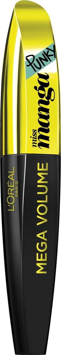 L'Oréal Mega Volume Miss Manga Punky Mascara - Green 4 L'Oréal Mega Volume Miss Manga Punky Mascara - Green – Image 2