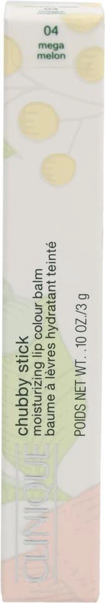 Clinique Chubby Stick Moisturizing Lip Colour Balm - Mega Melon 6 Clinique Chubby Stick Moisturizing Lip Colour Balm - Mega Melon – Image 4