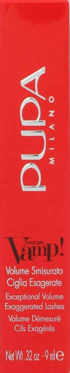 Pupa Milano Vamp! Mascara - 100 Extra Black 5 Pupa Milano Vamp! Mascara - 100 Extra Black – Image 3