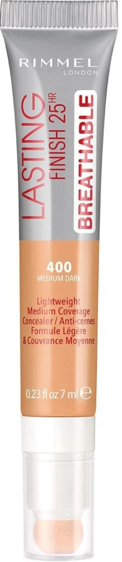 Rimmel London Rimmel Lasting Finish Breathable - 400 Natural Beige - Concealer -Maquillage Cosmetics 262x1200 2