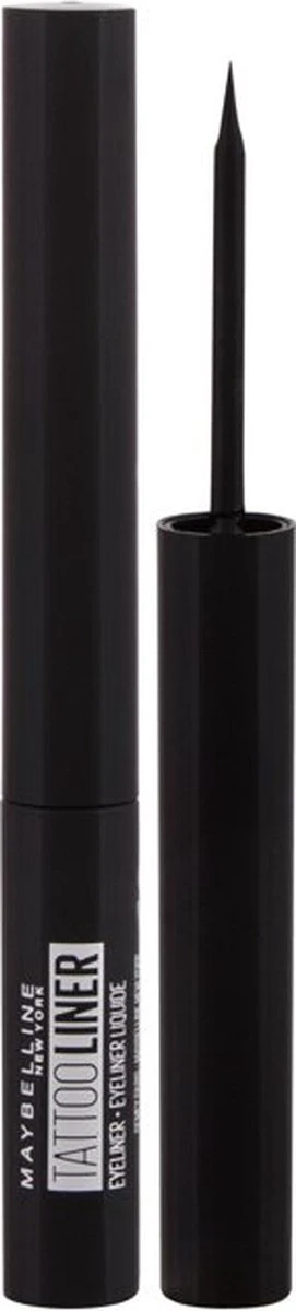 Maybelline New York Tattoo Studio Tattoo Liner - Liquid Ink - 710 Inked Black – Zwart - Ultra Langhoudende Liquid Eyeliner 20 Maybelline New York Tattoo Studio Tattoo Liner - Liquid Ink - 710 Inked Black – Zwart - Ultra Langhoudende Liquid Eyeliner – Image 18