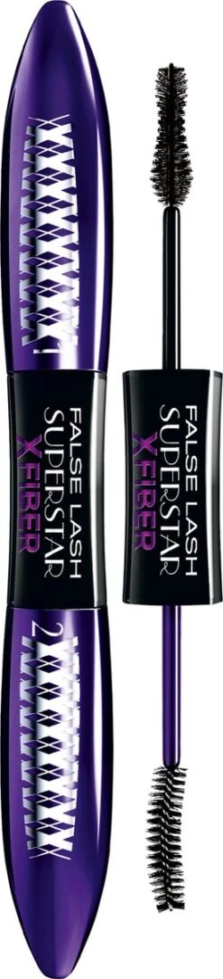 L'Oréal Paris False Lash Superstar X Fiber Mascara - Zwart -Maquillage Cosmetics 274x1200 5
