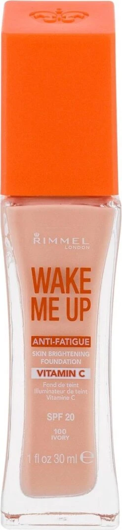 Rimmel London Rimmel - Wake Me Up Foundation With Vitamine C - Ivory -Maquillage Cosmetics 278x1200 3
