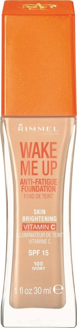 Rimmel London Rimmel - Wake Me Up Foundation With Vitamine C - Ivory -Maquillage Cosmetics 283x1200 3