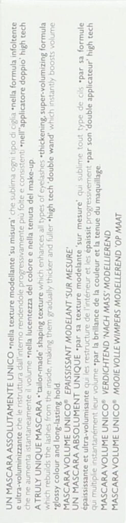 Collistar Mascara Volume Unico® Mascara - Intense Black -Maquillage Cosmetics 290x1200 8