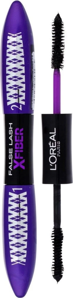 L'Oréal Paris False Lash Superstar X Fiber Mascara - Zwart -Maquillage Cosmetics 296x1200 11