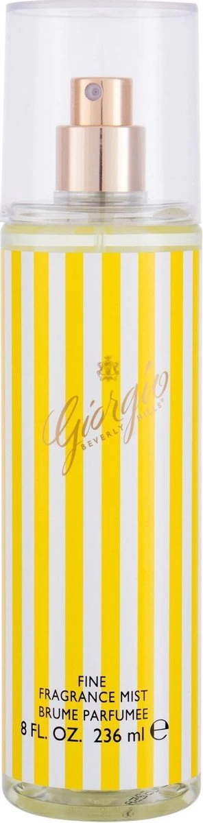 Giorgio Beverly Hills Giorgio Yellow Body Mist 235ml Spray 3 Giorgio Beverly Hills Giorgio Yellow Body Mist 235ml Spray