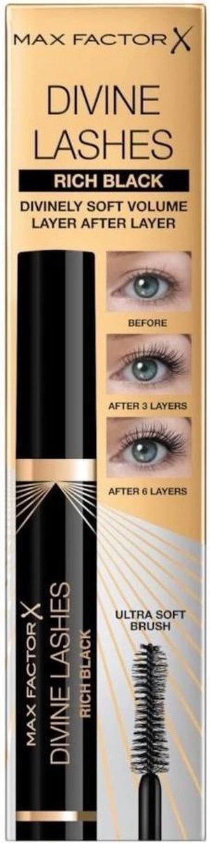 Max Factor Divine Lashes Mascara - 01 Black 11 Max Factor Divine Lashes Mascara - 01 Black – Image 9
