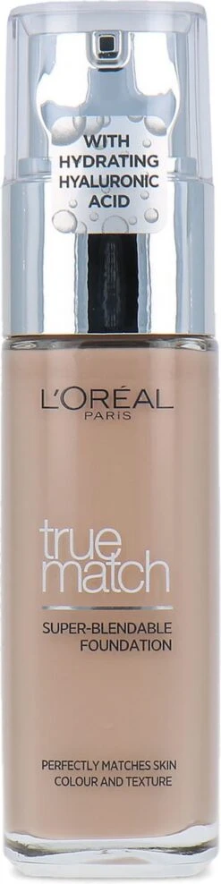 L’Oréal Paris - True Match Foundation - 2.R/C- Natuurlijk Dekkende Foundation Met Hyaluronzuur En SPF 16 - 30 Ml -Maquillage Cosmetics 300x1200 8