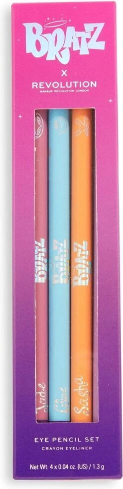 Makeup Revolution X Bratz Kohl Liner Set - Eyeliner/Oogpotlood Set - Pastel Lila, Roze, Oranje & Blauw -Maquillage Cosmetics 303x1200 19