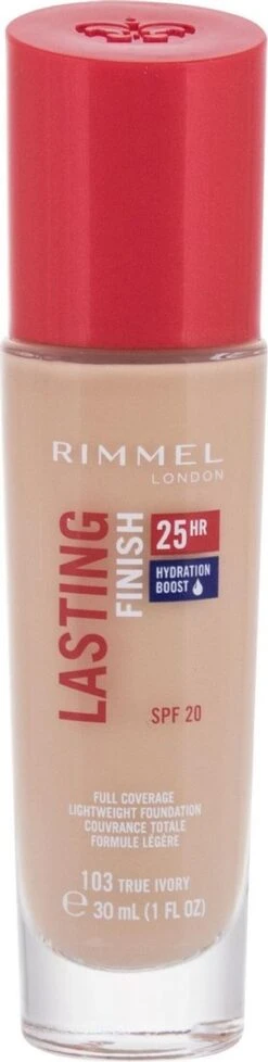 Rimmel London Lasting Finish Foundation - 103 True Ivory 35 Rimmel London Lasting Finish Foundation - 103 True Ivory -Maquillage Cosmetics 303x1200
