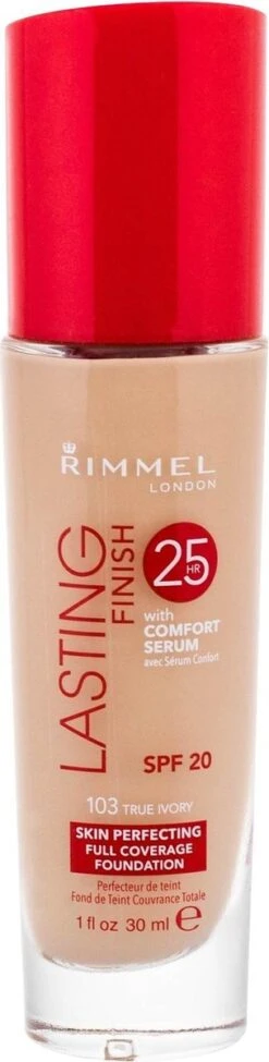 Rimmel London Lasting Finish Foundation - 103 True Ivory 36 Rimmel London Lasting Finish Foundation - 103 True Ivory -Maquillage Cosmetics 304x1200